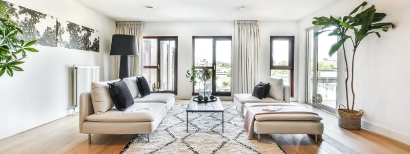 Modern living area